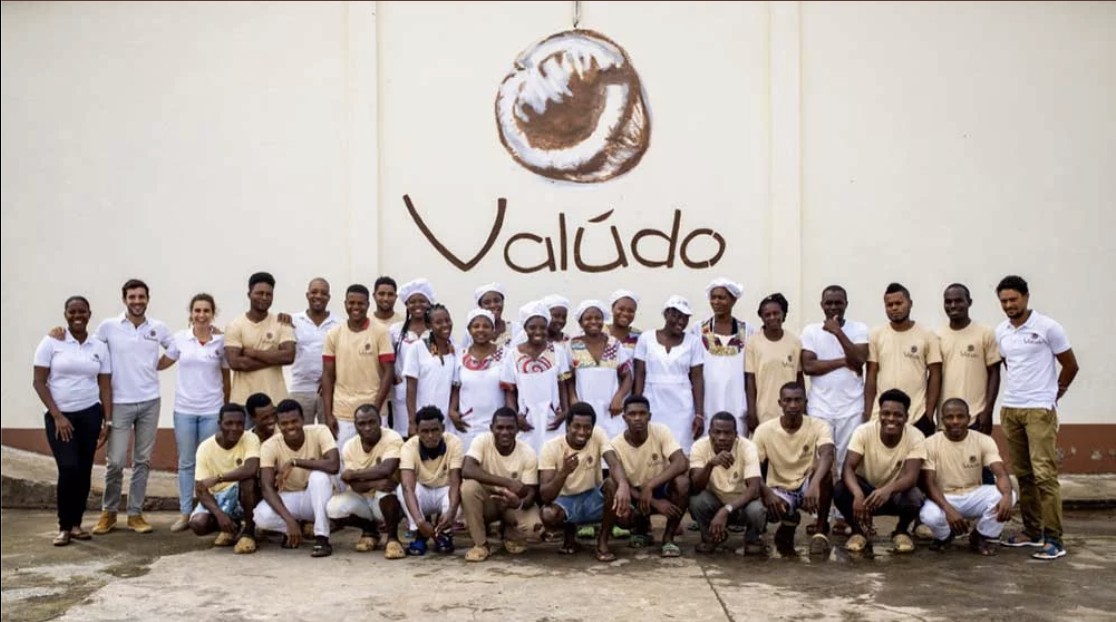 L'équipe Valúdo à São Tomé-et-Príncipe